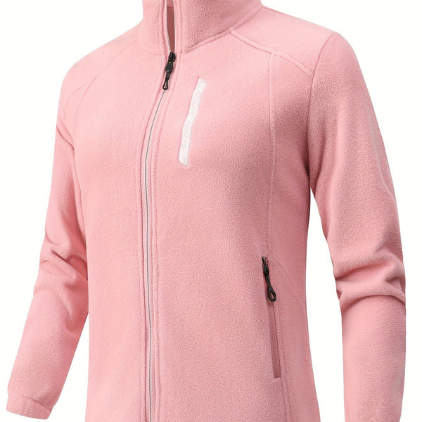 Kurtka zimowa damska | Fleece z ociepleniem