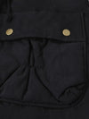 Parka damska | Zimowa z podszyciem fleece i kieszeniami