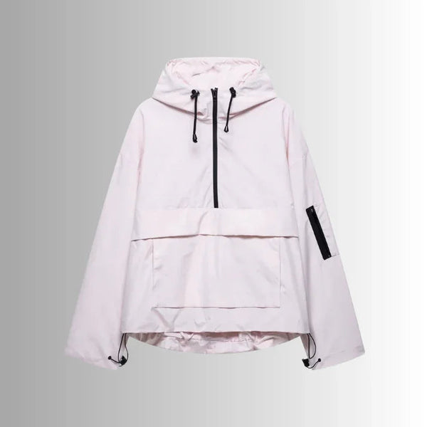 Kurtka przeciwdeszczowa damska oversized | Wodoodporna