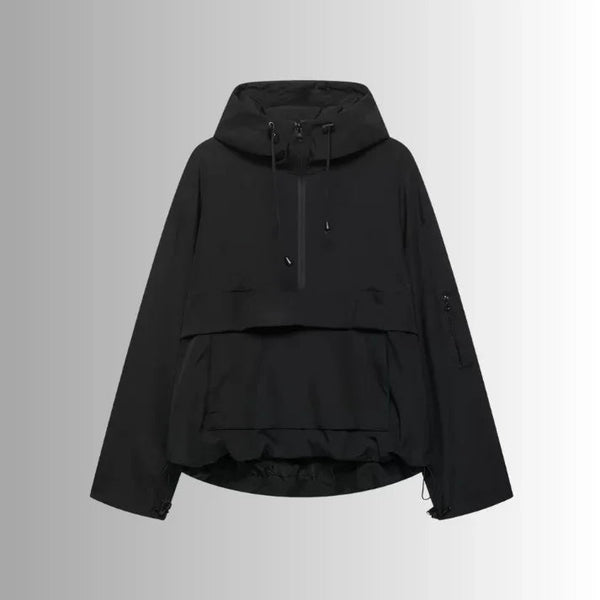 Kurtka przeciwdeszczowa damska oversized | Wodoodporna