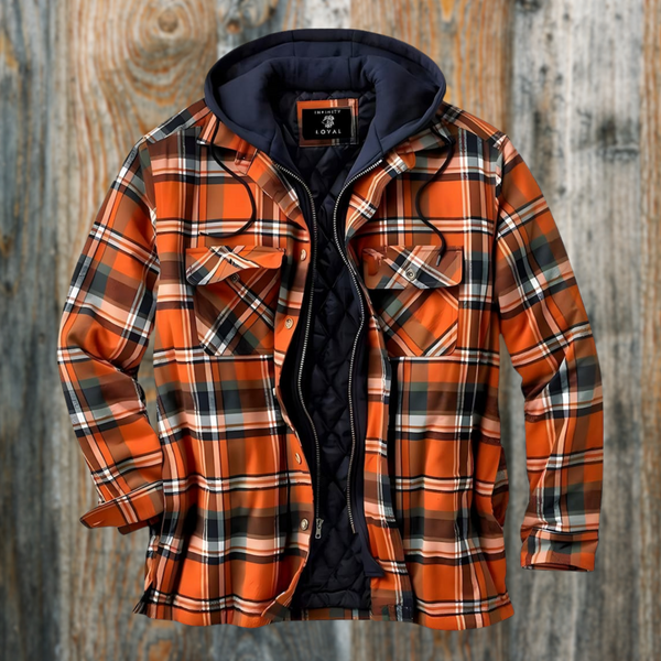 Męska kurtka lumberjack Kodiak — ciepła i stylowa