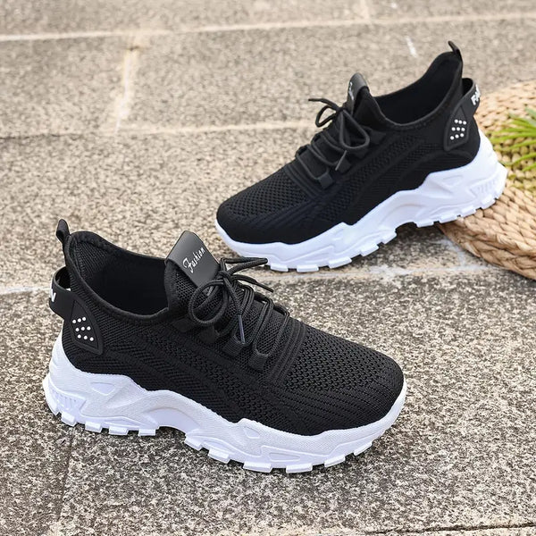 Sneakersy damskie ortopedyczne | Oddychające buty z miękką podeszwą