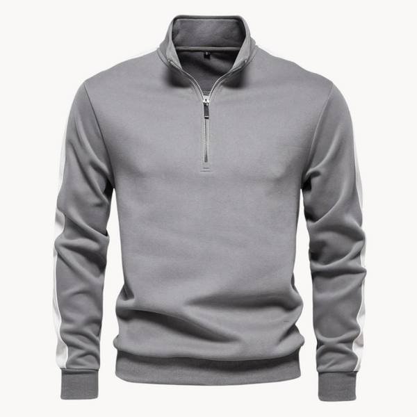 Sweter męski quarter-zip | Sportowy