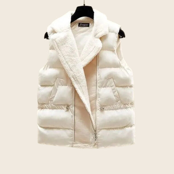 Zestaw damski 3-częściowy | Ciepły komplet z golfem, spodniami i kamizelką