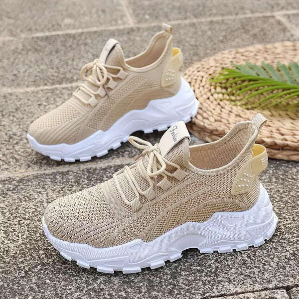 Sneakersy damskie ortopedyczne | Oddychające buty z miękką podeszwą