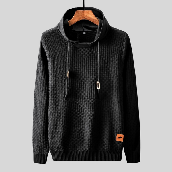 Sweter męski z wysokim kołnierzem | Stylowy i ciepły sweter na jesień i zimę