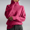 Golf damski | Miękki elegancki sweter z kołnierzem