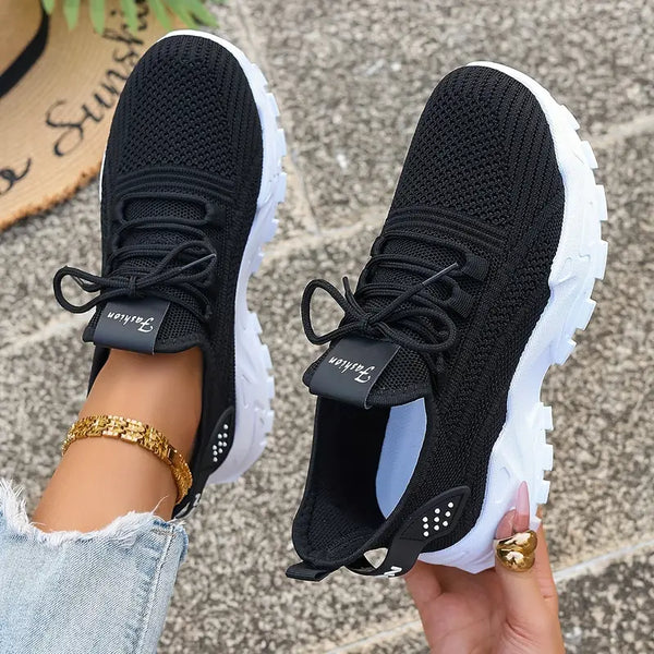 Sneakersy damskie ortopedyczne | Oddychające buty z miękką podeszwą