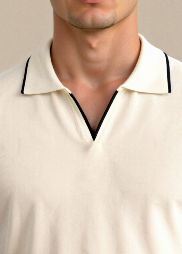 Timo | Elegancka męska polo o nowoczesnym kroju