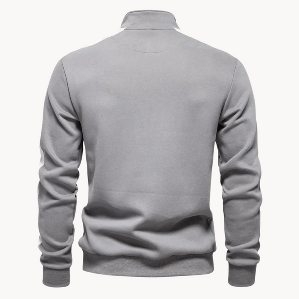 Sweter męski quarter-zip | Sportowy