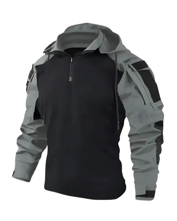 Męska Kurtka Taktyczna z Kapturem | Wytrzymała i Funkcjonalna na Outdoor