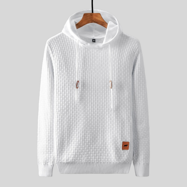 Sweter męski z wysokim kołnierzem | Stylowy i ciepły sweter na jesień i zimę