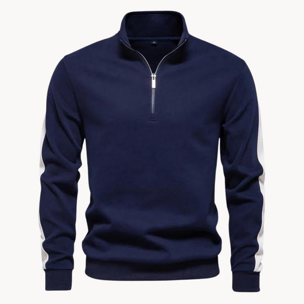 Sweter męski quarter-zip | Sportowy