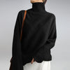 Golf damski | Miękki elegancki sweter z kołnierzem