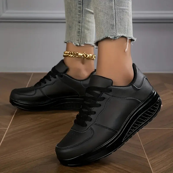 Sneakersy damskie ortopedyczne | Oddychające buty na koturnie