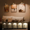 ArtLume | Bezprzewodowe reflektory LED do oświetlenia obrazów, ładowalne | 2+1 gratis