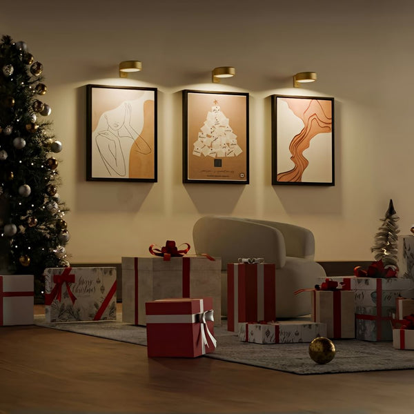 ArtLume | Bezprzewodowe reflektory LED do oświetlenia obrazów, ładowalne | 2+1 gratis