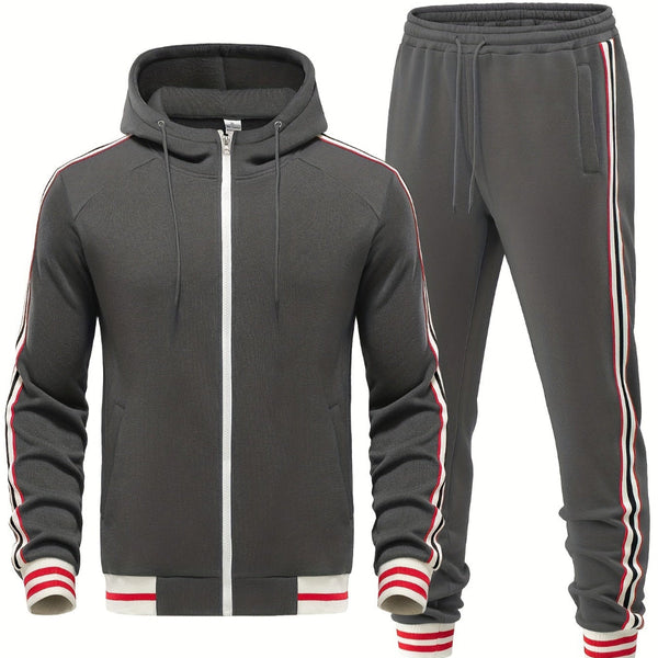 FlexForm Set | Wygodny 2-częściowy męski dres treningowy