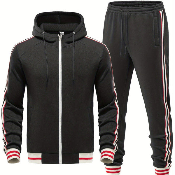 FlexForm Set | Wygodny 2-częściowy męski dres treningowy