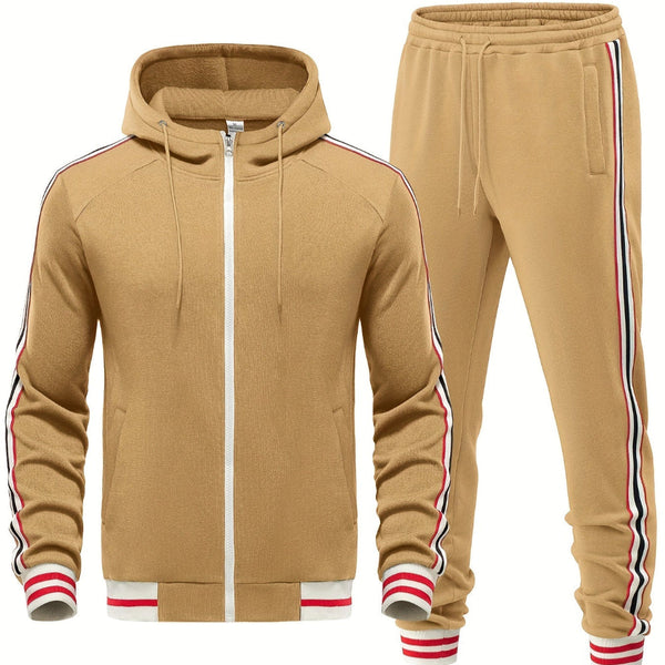 FlexForm Set | Wygodny 2-częściowy męski dres treningowy