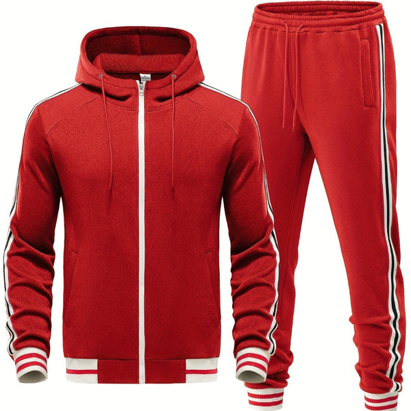 FlexForm Set | Wygodny 2-częściowy męski dres treningowy