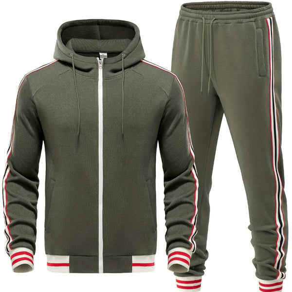 FlexForm Set | Wygodny 2-częściowy męski dres treningowy