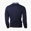 Sweter męski w kratę | Stylowy kardigan slim fit na co dzień