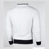Sweter męski w kratę | Stylowy kardigan slim fit na co dzień