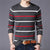 Sweter męski w paski | Casualowy sweter z okrągłym dekoltem