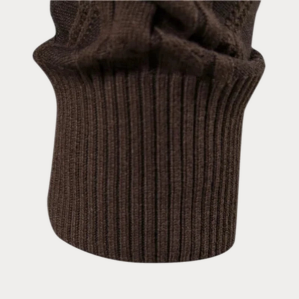 Sweter męski typu kardigan | Dzianinowy