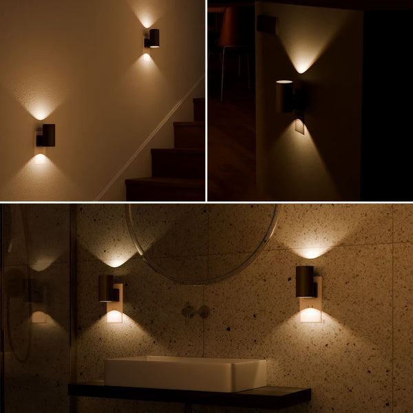 Kinkiet | Lampka nocna LED plug-in z wtyczką
