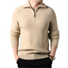 Sweter męski quarter-zip | Ciepły i elegancki