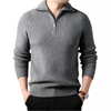 Sweter męski quarter-zip | Ciepły i elegancki