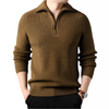 Sweter męski quarter-zip | Ciepły i elegancki