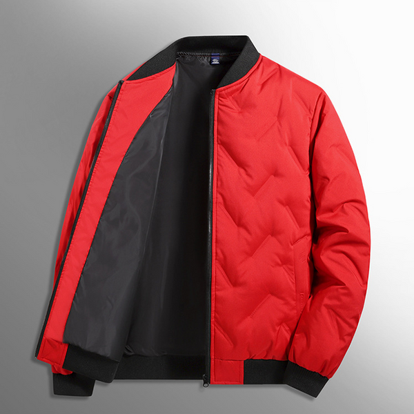 Kurtka bomberka męska | Pikowana kurtka przejściowa w stylu casual