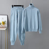 Komplet damski z golfem | Wygodny i stylowy zestaw loungewear na co dzień
