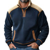 Sweter z sherpy HighlandFleece | Z kontrastowymi detalami