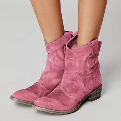 Botki damskie | Stylowe skórzane buty na jesień i zimę