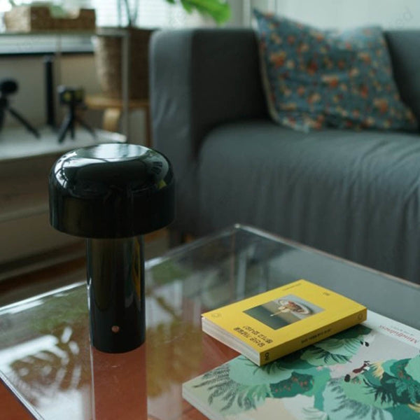 Lampa stołowa LED retro | Bezprzewodowa lampa dotykowa z ładowaniem USB