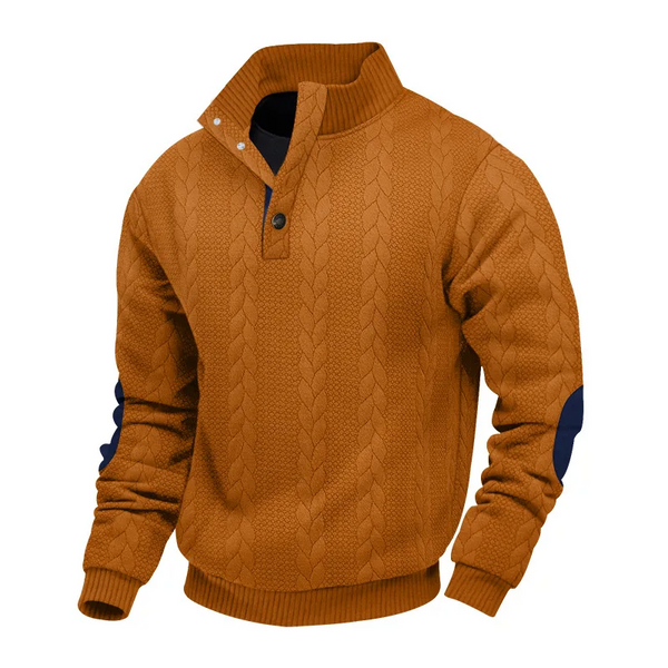 Elegancki męski sweter — stylowy i wygodny