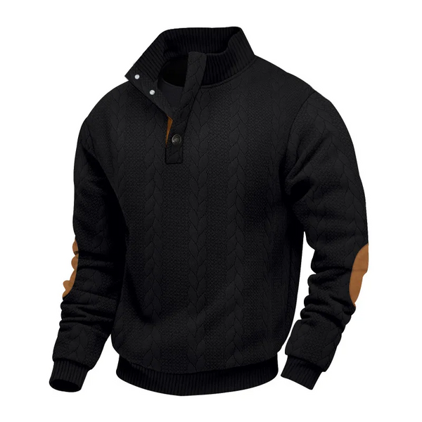 Elegancki męski sweter — stylowy i wygodny
