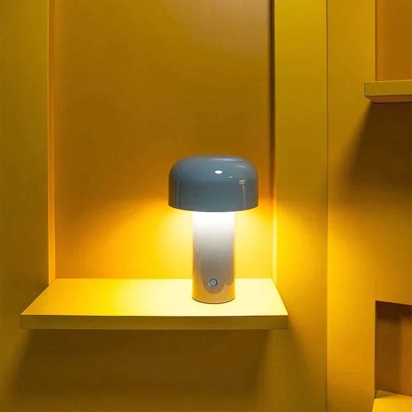 Lampa stołowa LED retro | Bezprzewodowa lampa dotykowa z ładowaniem USB