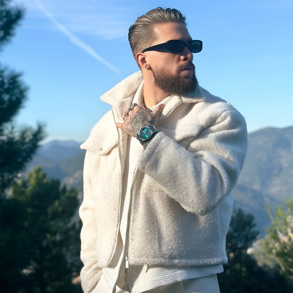 Zegarek męski | Klasyczny i elegancki zegarek na stalowej bransolecie