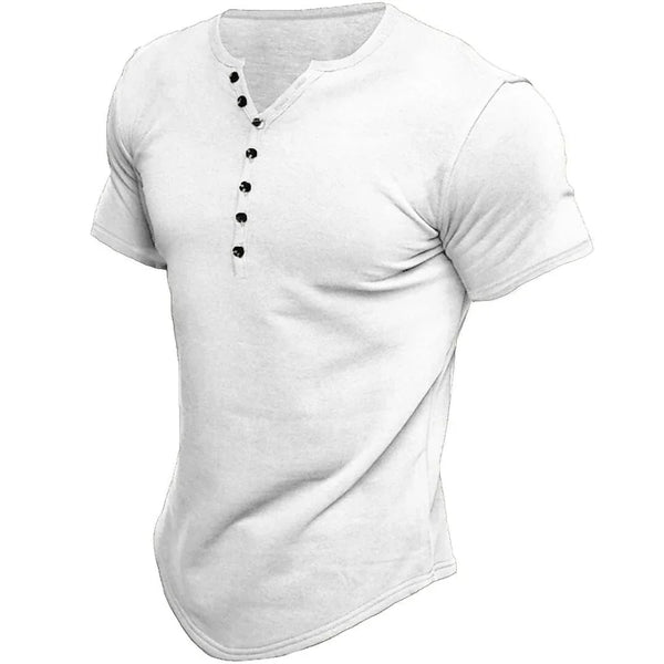 VintageMax | Męska koszulka Henley
