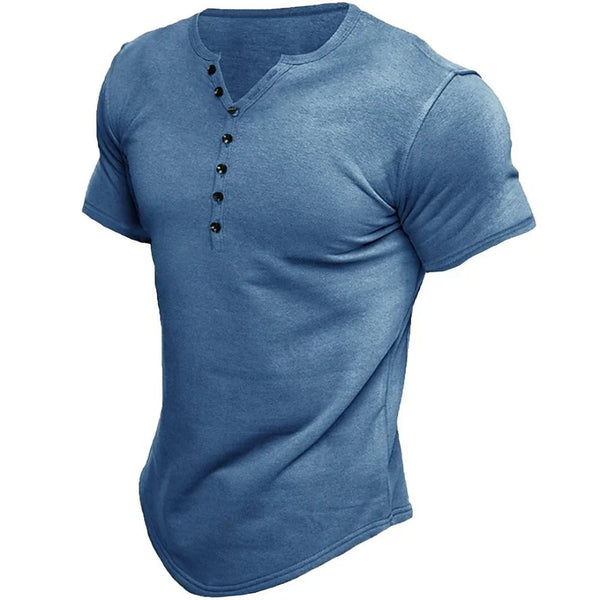 VintageMax | Męska koszulka Henley