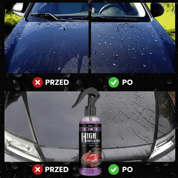 Nano powłoka ochronna w sprayu do samochodu