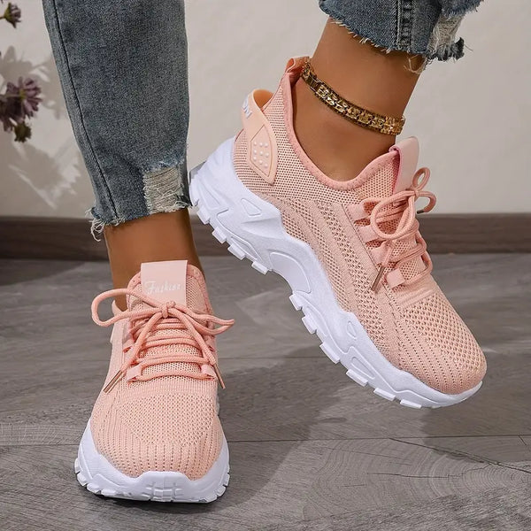 Sneakersy damskie ortopedyczne | Oddychające buty z miękką podeszwą