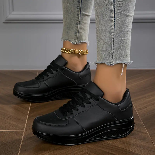 Sneakersy damskie ortopedyczne | Oddychające buty na koturnie
