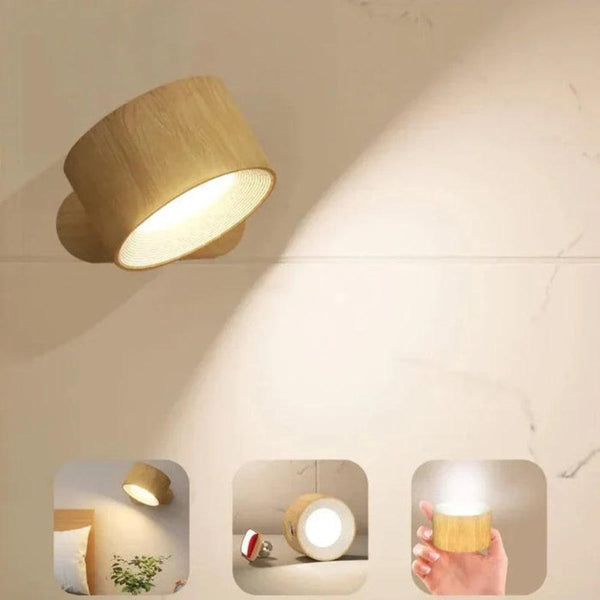 ŁatwaLampka ścienna – bezprzewodowa lampa LED