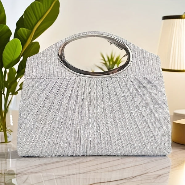 Torebka damska elegancka | Wieczorowa torba z magnetycznym zapięciem